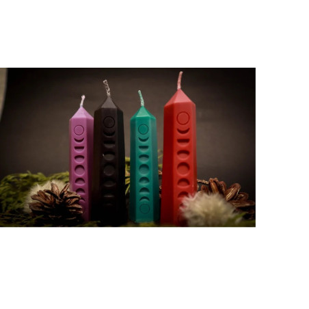 Vela Fase Lunar (Varios Colores)