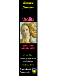 Incienso Supremo de Propósito Afrodita, Con Oración