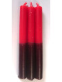 Vela Esotérica Especial 11 Cm Negra-Roja