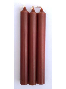 Vela Esotérica Especial 11 Cm Marrón