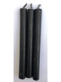 Vela Esotérica Especial 11 Cm Negra