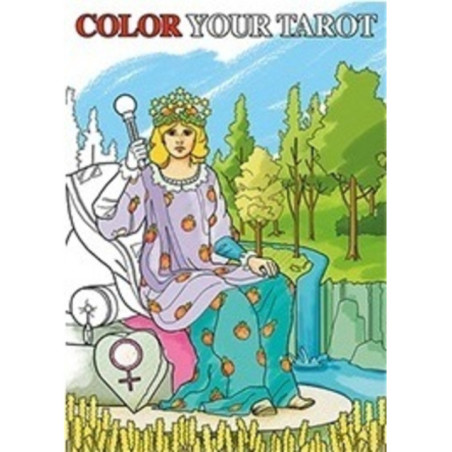 Color Your Tarot.  Instrucciones en Español