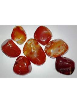 Canto Rodado Mediano Carneola de 2,5 a 3,5 cm