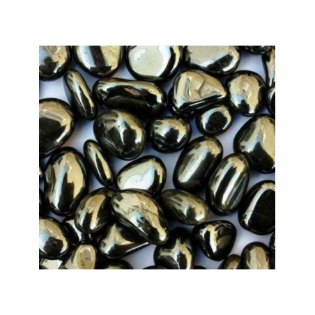 Canto Rodado Mediano Hematite de 2,5 a 3,5 cm