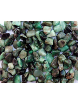 Canto Rodado Mediano Esmeralda de 2,5 a 3,5 cm