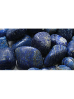 Canto Rodado Mediano Auténtico Lapislázuli de 2,5 a 3,5 cm