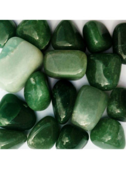 Canto Rodado Grande Cuarzo Verde de 3,5 a 5cm