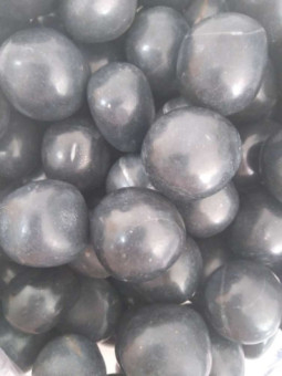 Canto Rodado Extra Grande Hematite de más de 6cm.