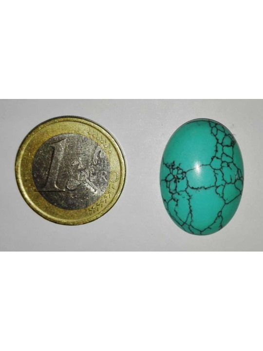 Piedra Natural Oval Turquenita