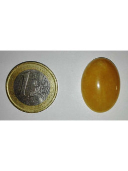 Piedra Natural Oval Jaspe Amarillo
