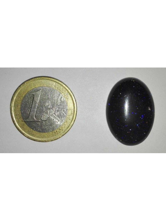 Piedra Natural Oval Arena Azul