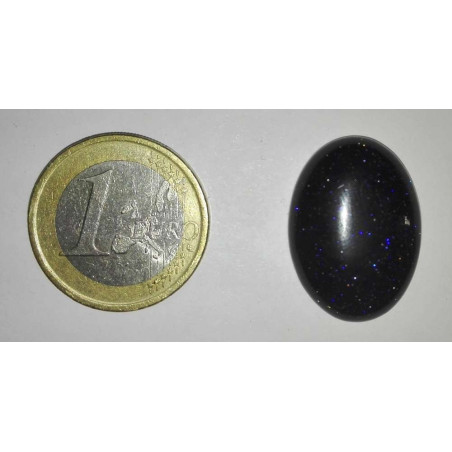 Piedra Natural Oval Arena Azul