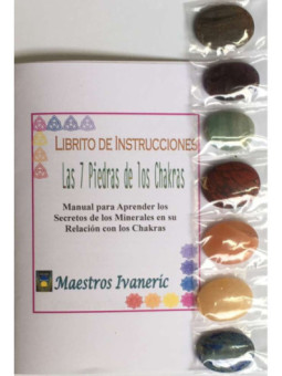 Pack de los 7 Minerales de los Chakras con Instrucciones