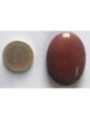 Mineral Oval 3,5 a 4,5 centímetros. Jaspe Rojo