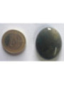 Mineral Oval 3,5 a 4,5 centímetros. Ágata Gris