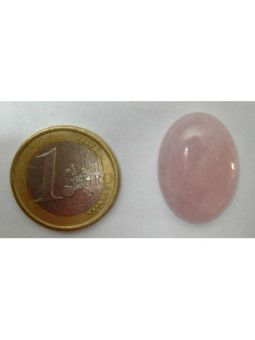 Mineral Oval 3,5 a 4,5 centímetros. Cuarzo Rosa