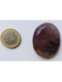 Mineral Oval 3,5 a 4,5 centímetros. Fluorita Lila