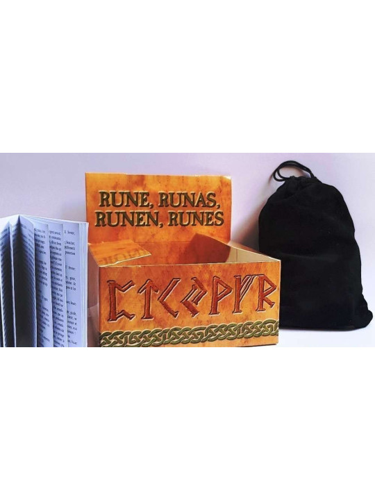Runas Amatista, Incluye Instrucciones, Estuche y Bolsa