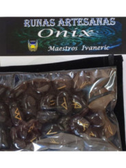 Runas de Onix con Bolsa Guarda Runas