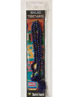 Mala Tibetano, 108 cuentas Sodalita. 60cm