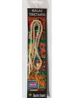Mala Tibetano, 108 cuentas Aventurina Amarilla. 60cm