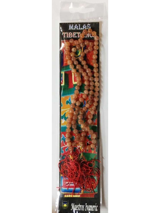 Mala Tibetano, 108 cuentas Jaspe. 60cm