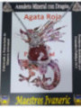 Colgante Dragón con Ágata Roja . Fuerza y Prosperidad