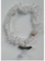 Pulsera Chip Mineral Cuarzo Cristal con Ángel